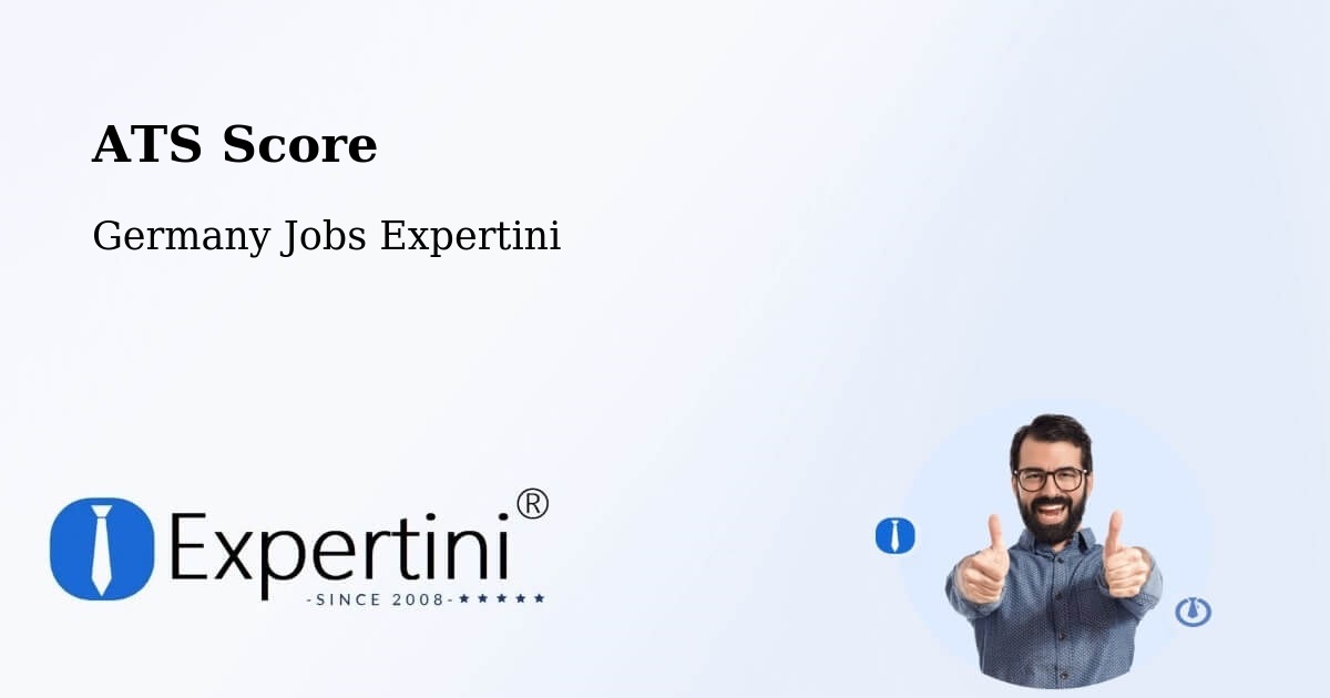 Resume ATS Score & Job Description Match Tool – Daun - Germany Jobs Expertini